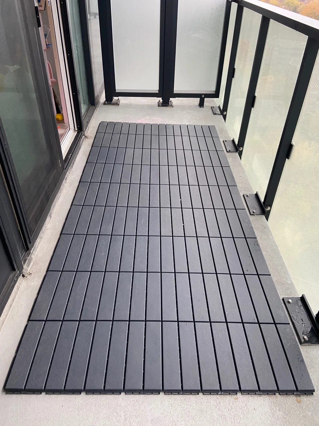 IKEA RUNNEN Outdoor Decking tiles 4 sets thumbnail