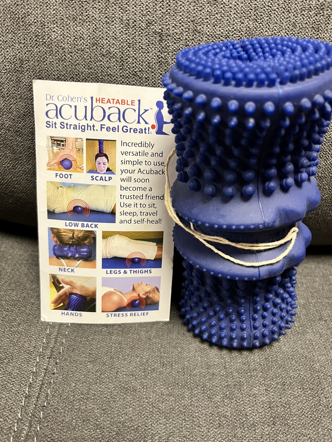 Dr. Cohen's Acu-back - Brand New