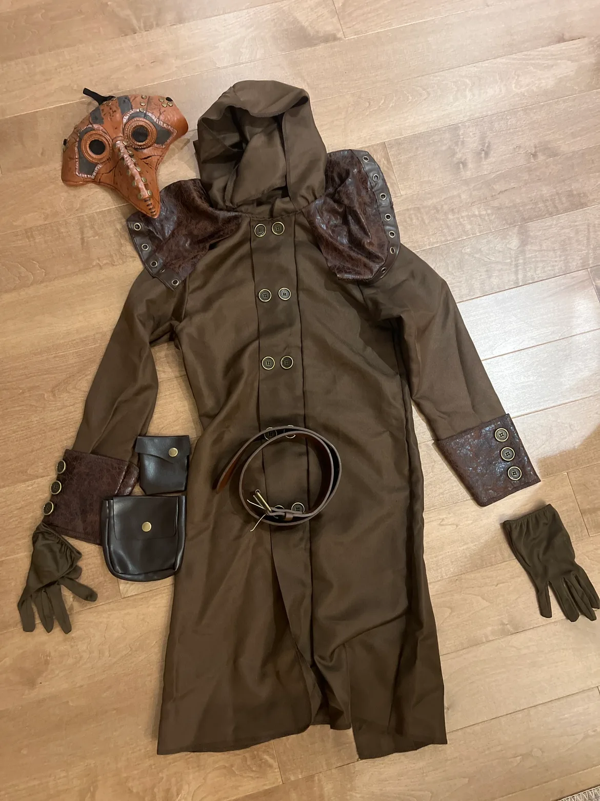 Child Large Medieval Plague Doctor Costume image indicator(3)