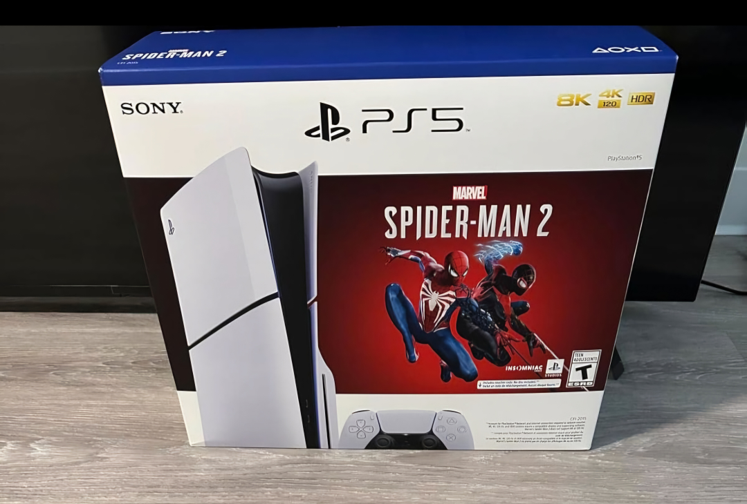 PlayStation 5 Console with Spider-Man 2