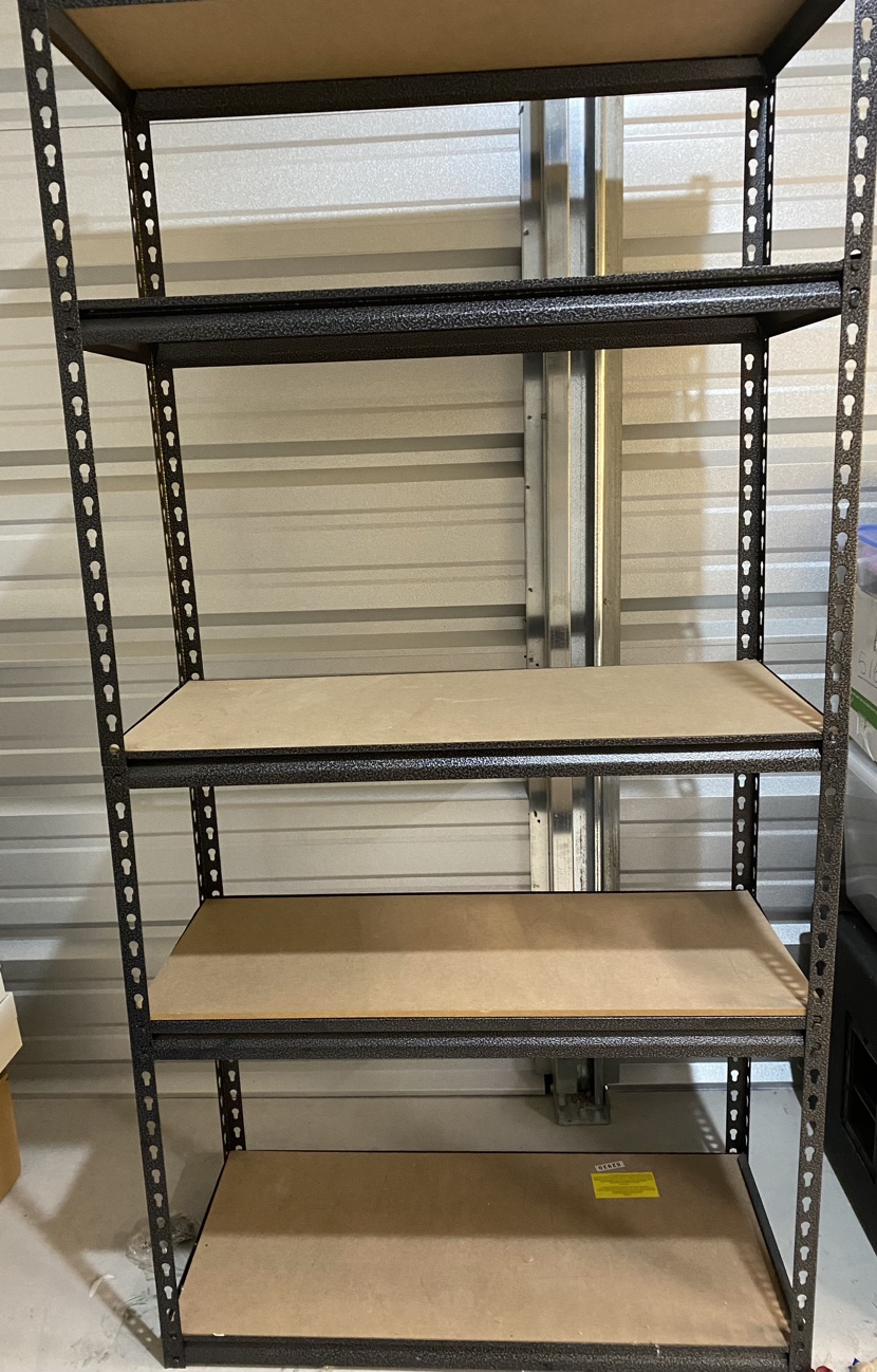 Metal 4 Shelving Unit
