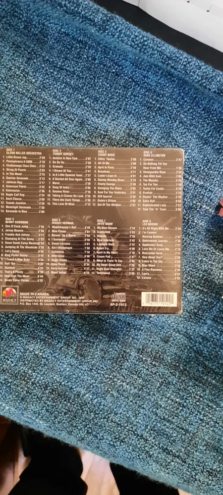 💚👀-WWOOW- 🎁Giants of the Big Band Era - 100 Hits - 8 Disc CD Set image indicator(9)