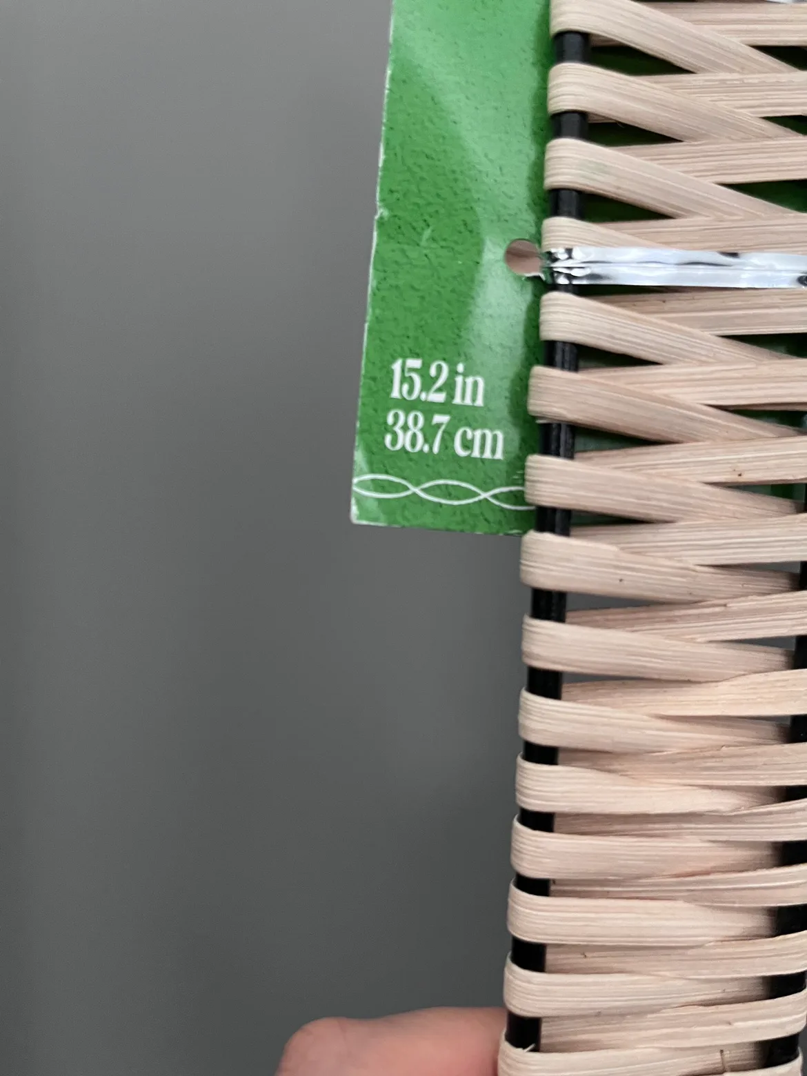 Over the Door Hook, Cream and Black Woven image indicator(5)