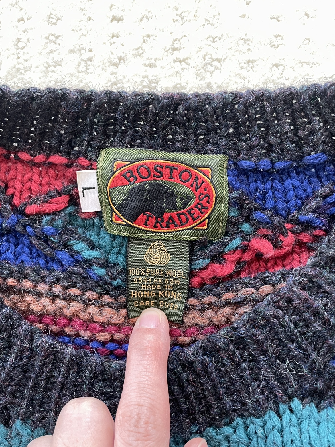 Vintage  Boston Traders Wool Sweater - photo 2