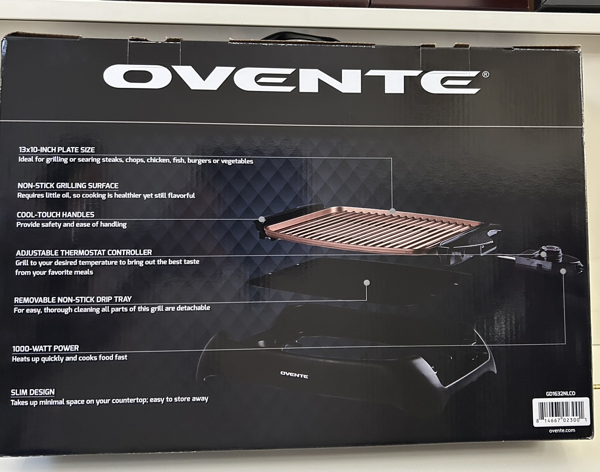 Ovente Indoor Grill - photo 2