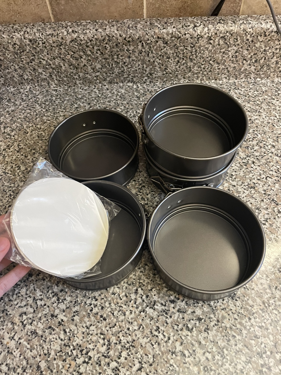 Set of 5 Mini Springform Cake Pans - photo 2