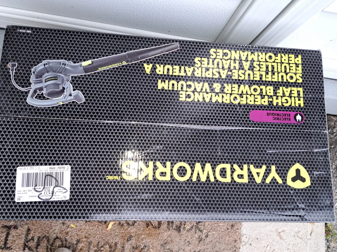 YARDWORKS Electric Leaf Blower & Vacuum image indicator(3)