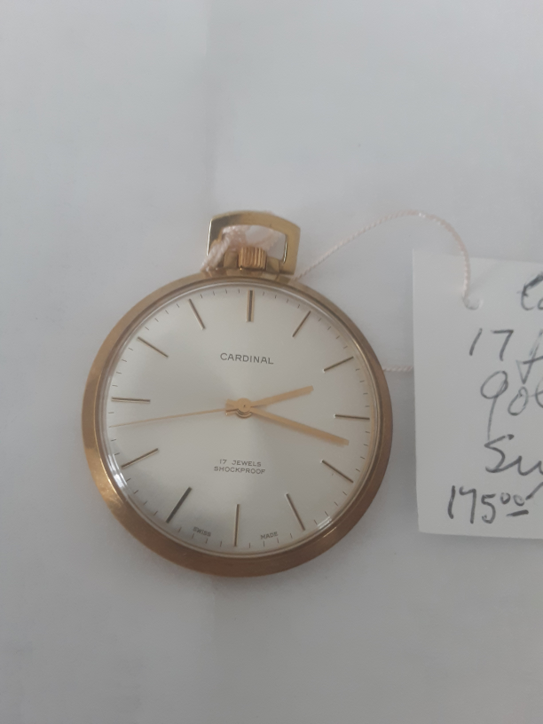 Vintage Cardinal Pocket Watch - photo 2