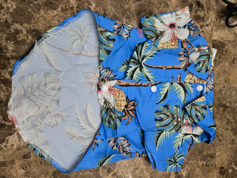 Dog Shirt - Tropical Print image indicator(2)