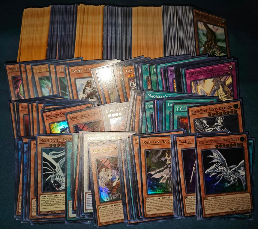 YUGIOH LOT# 2- 420 YGO CARDS FOR $20, OR LOT 1, 2 AND 3 FOR $40 thumbnail