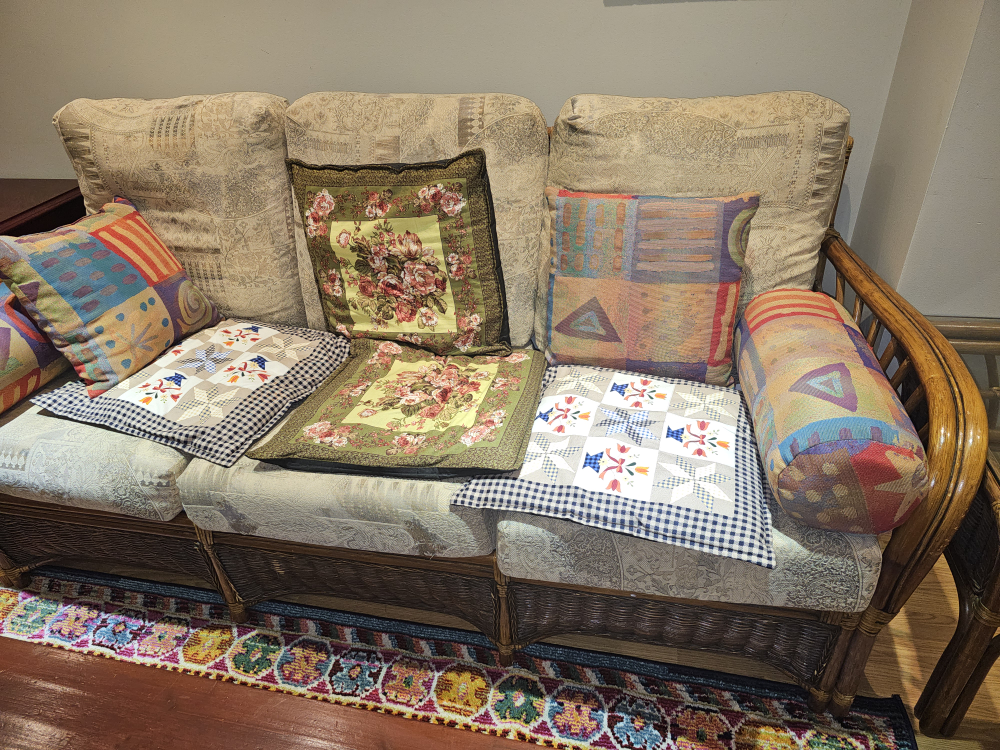 Wicker Sofa and Chairs Set - photo 2
