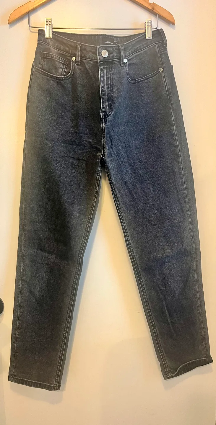 Frank and Oak black denim jeans thumbnail