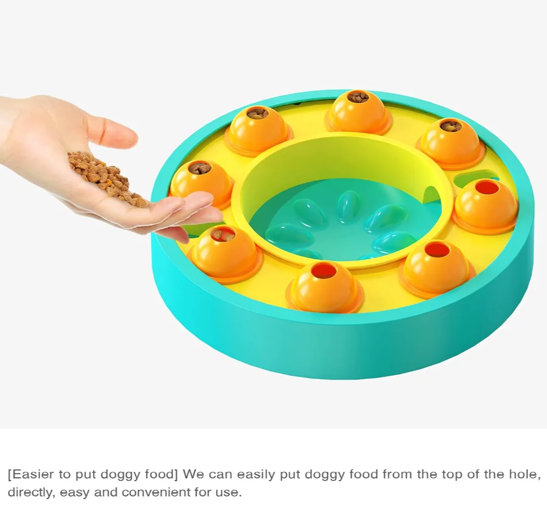 NEW!   Interactive Dog Slow Feeder Bowl image indicator(8)