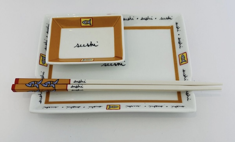 Sushi Serving Set with Chopsticks - photo 5