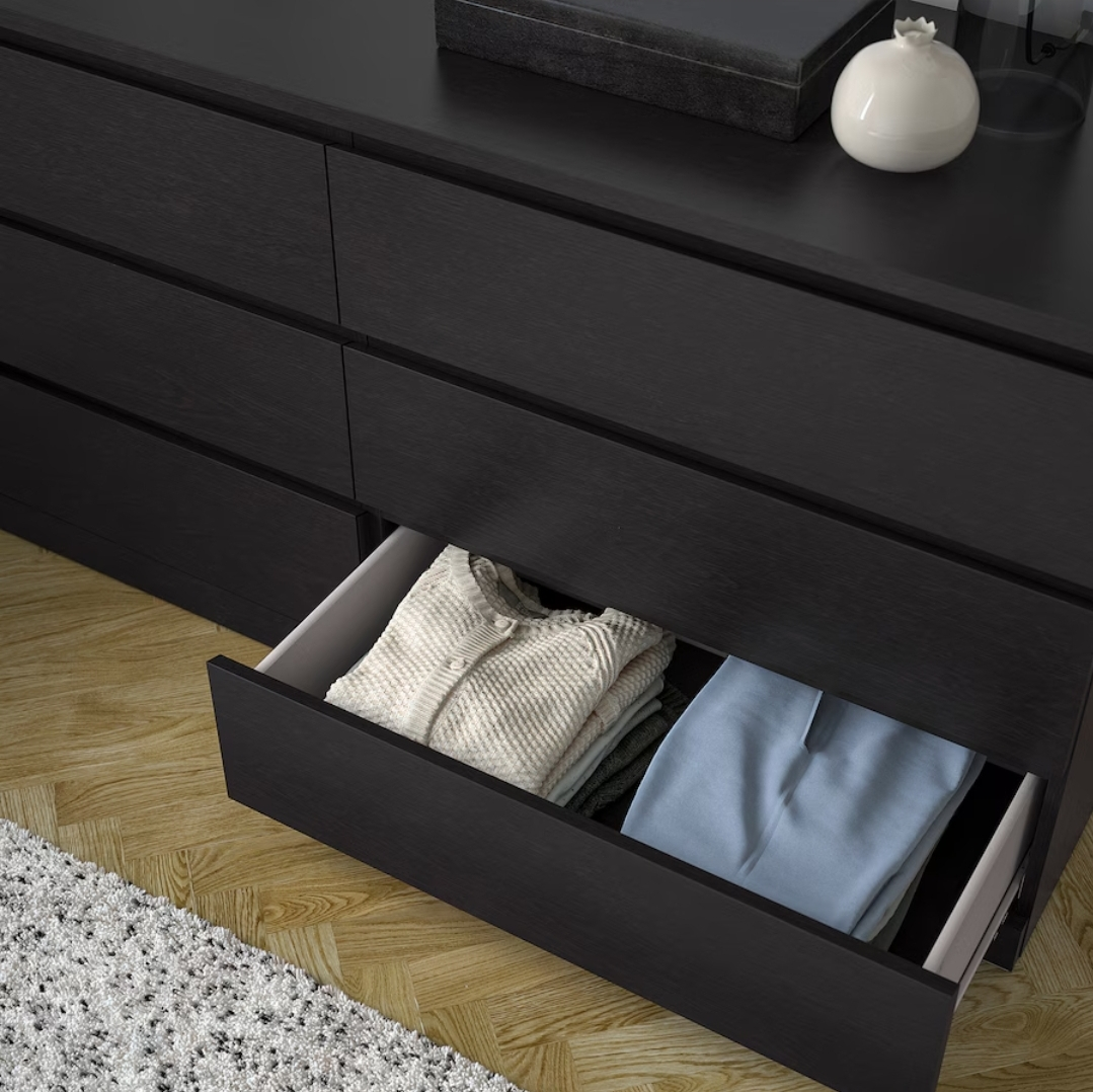 IKEA MALM 6-Drawer Dresser - photo 2