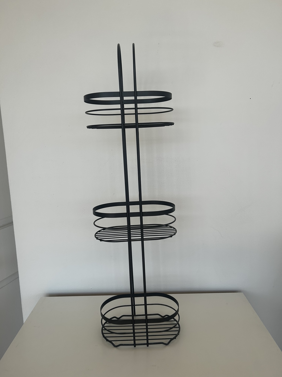 Black Metal Three Tier Stand