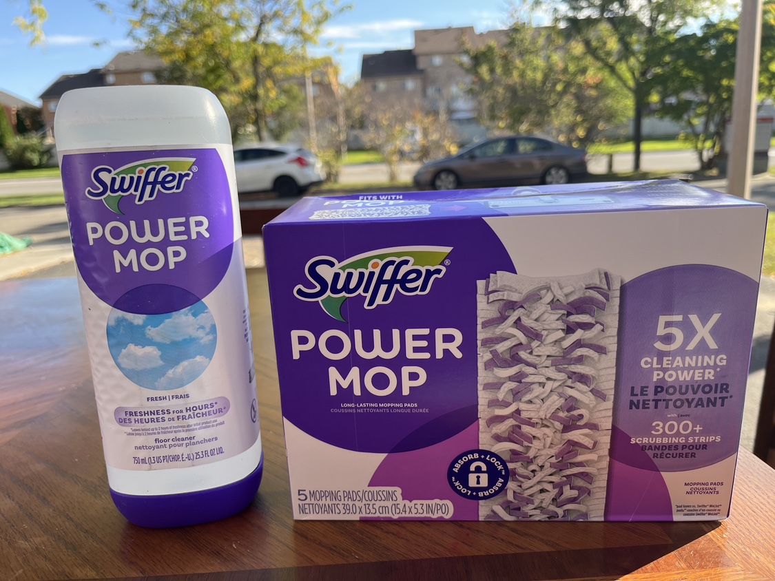 Swiffer Power Mop Cleaning Pads