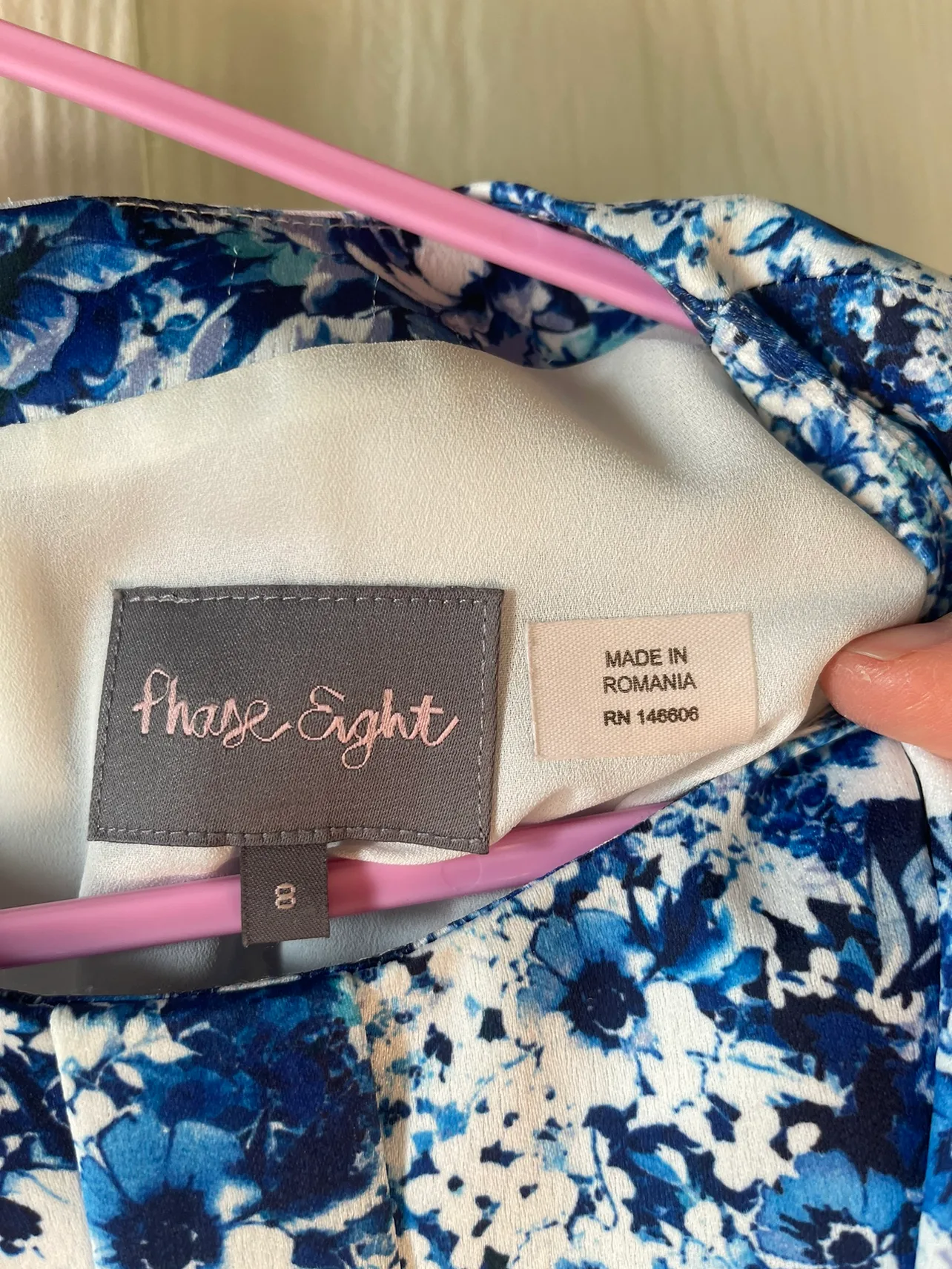 Phase Eight Floral Midi Dress image indicator(3)