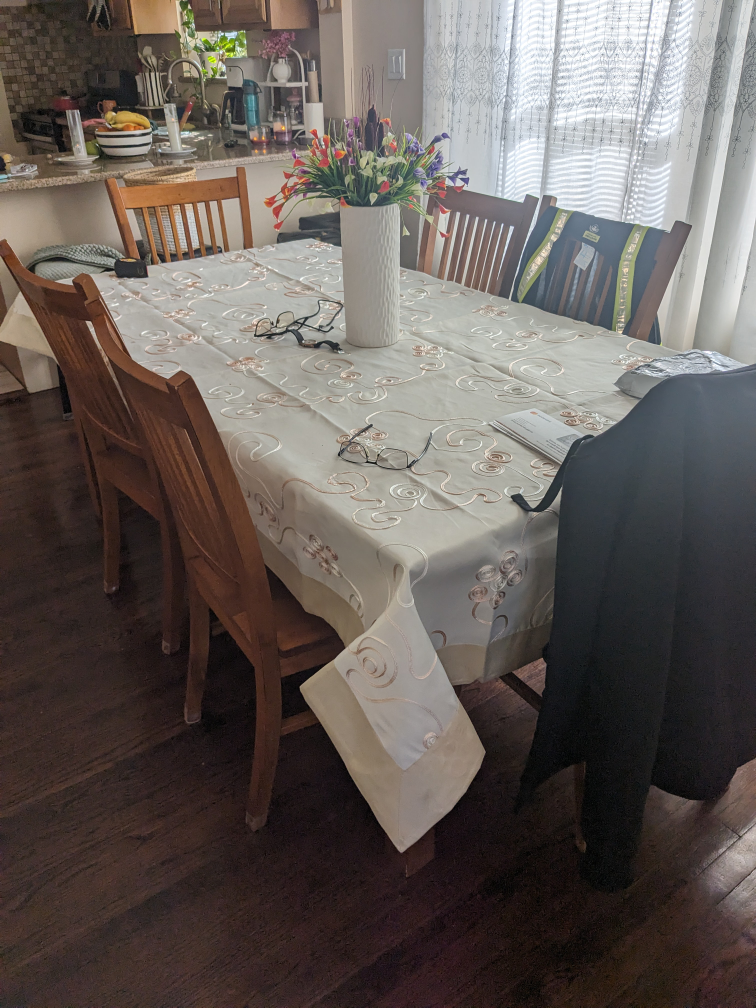 dinning table 6 chairs