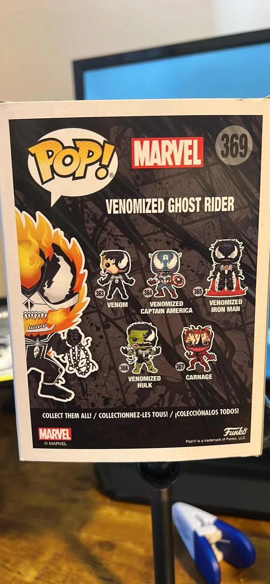 Pop! Marvel Venomized Ghost Rider image indicator(2)