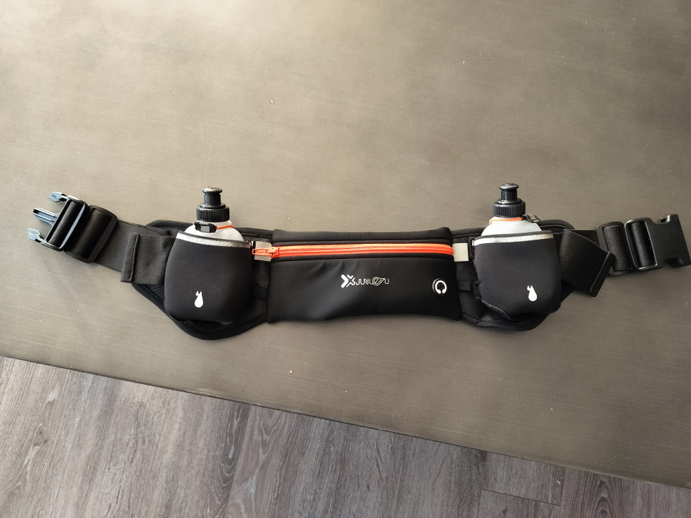 Running Belt with Water Bottles