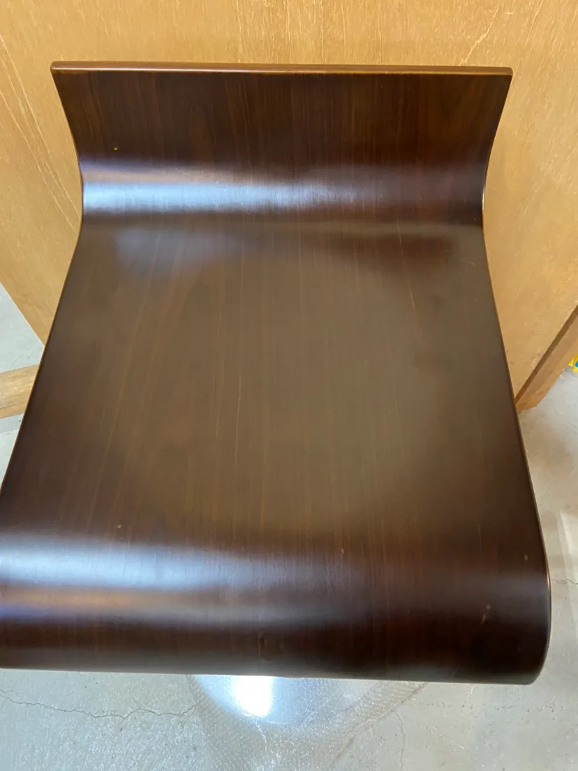 Adjustable Brown Bar Stool image indicator(2)