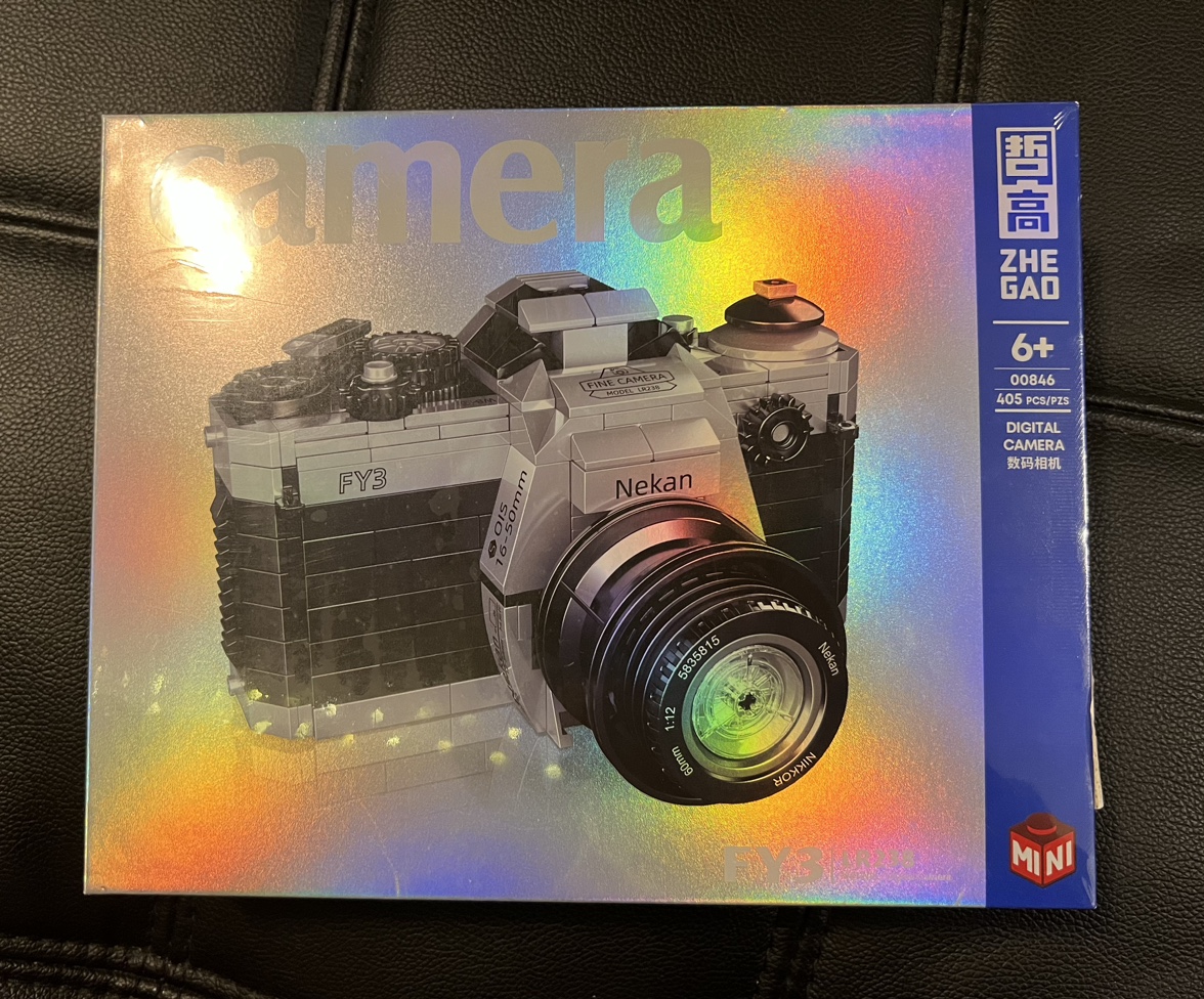 Adult Building Blocks Set (Camera)