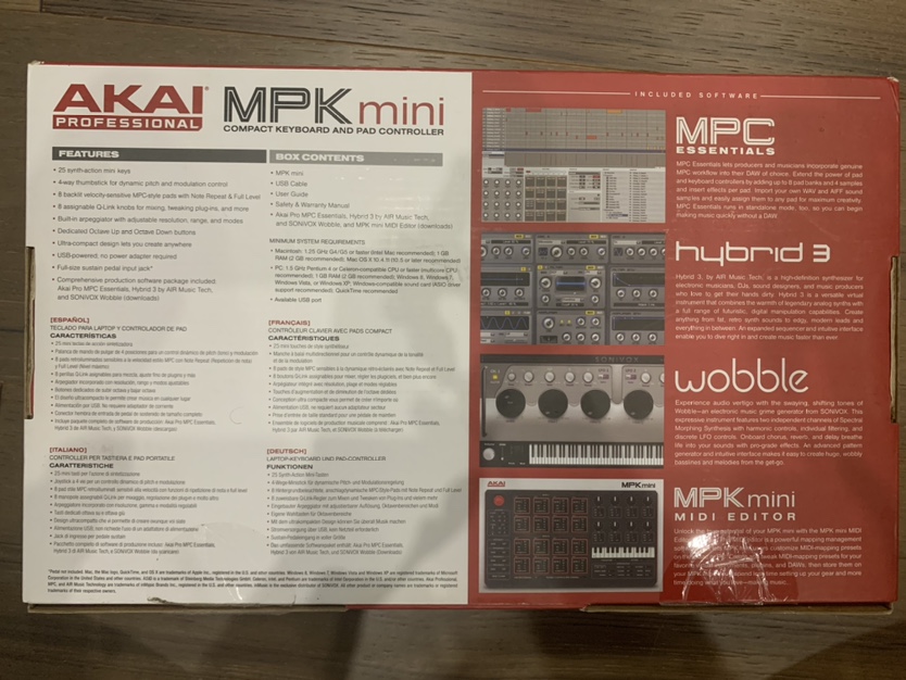 Akai MPK Mini MIDI keyboard and drumpad - photo 5