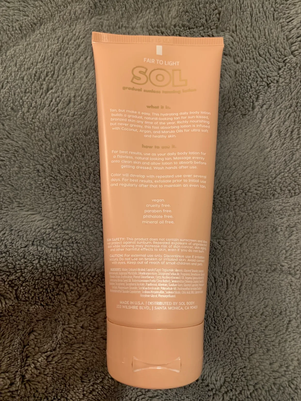 Sol Body Gradual Self Tanning Lotion image indicator(2)