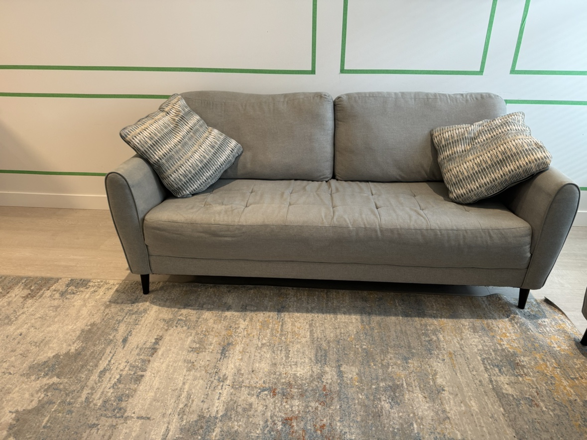 Grey Sofa and Loveseat Set - photo 2