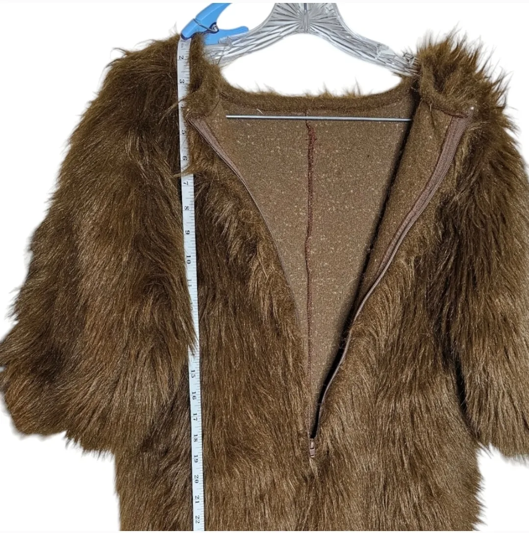 Wookiee  Ewok or Brown Bear Halloween Costume for bigger kid image indicator(5)
