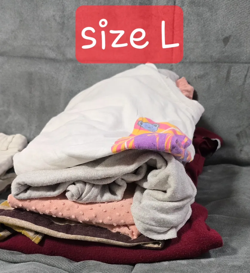 Girls Clothing Bundle - Size 14, L, M and Small thumbnail