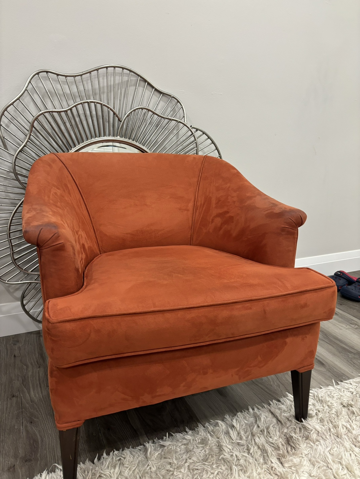 Orange Armchair