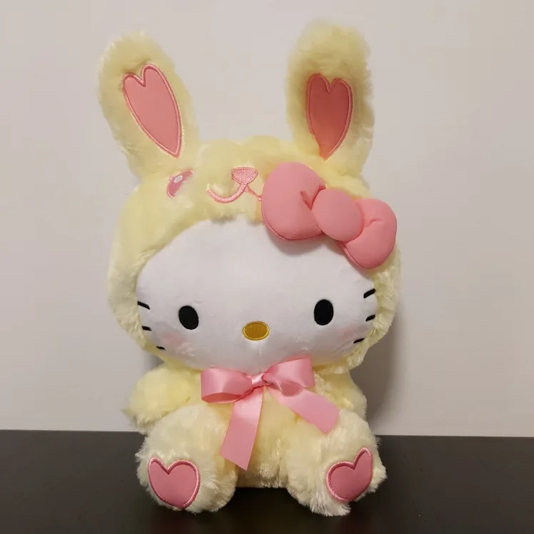 Sanrio Hello Kitty Yellow Bunny Plush thumbnail