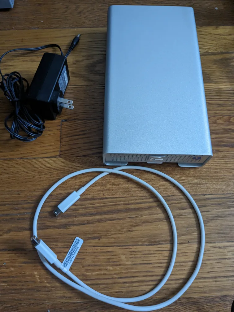 G-Technology G-Drive with Thunderbolt 4TB thumbnail