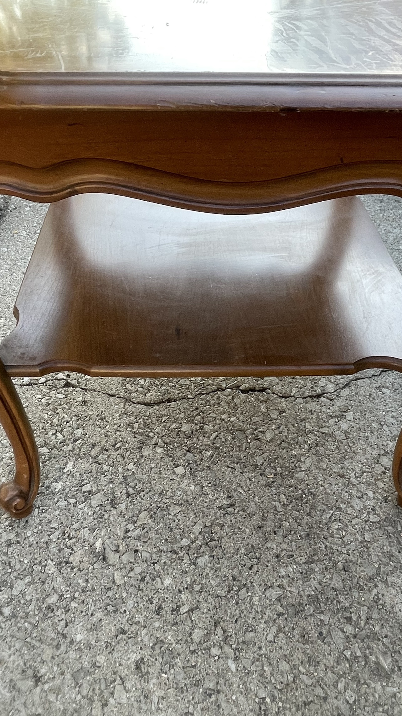 Wood End Table check more pictures - photo 2
