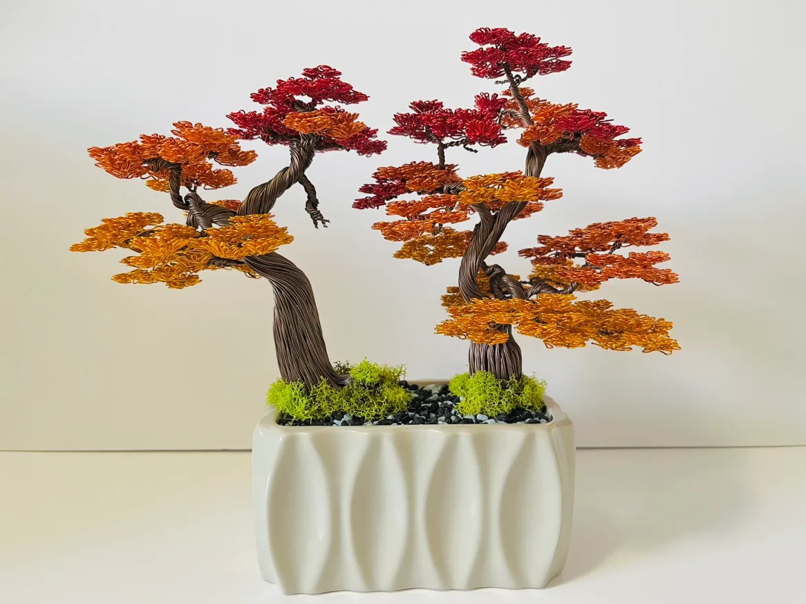 Wire Tree Bonsai FALL SEASON image indicator(3)