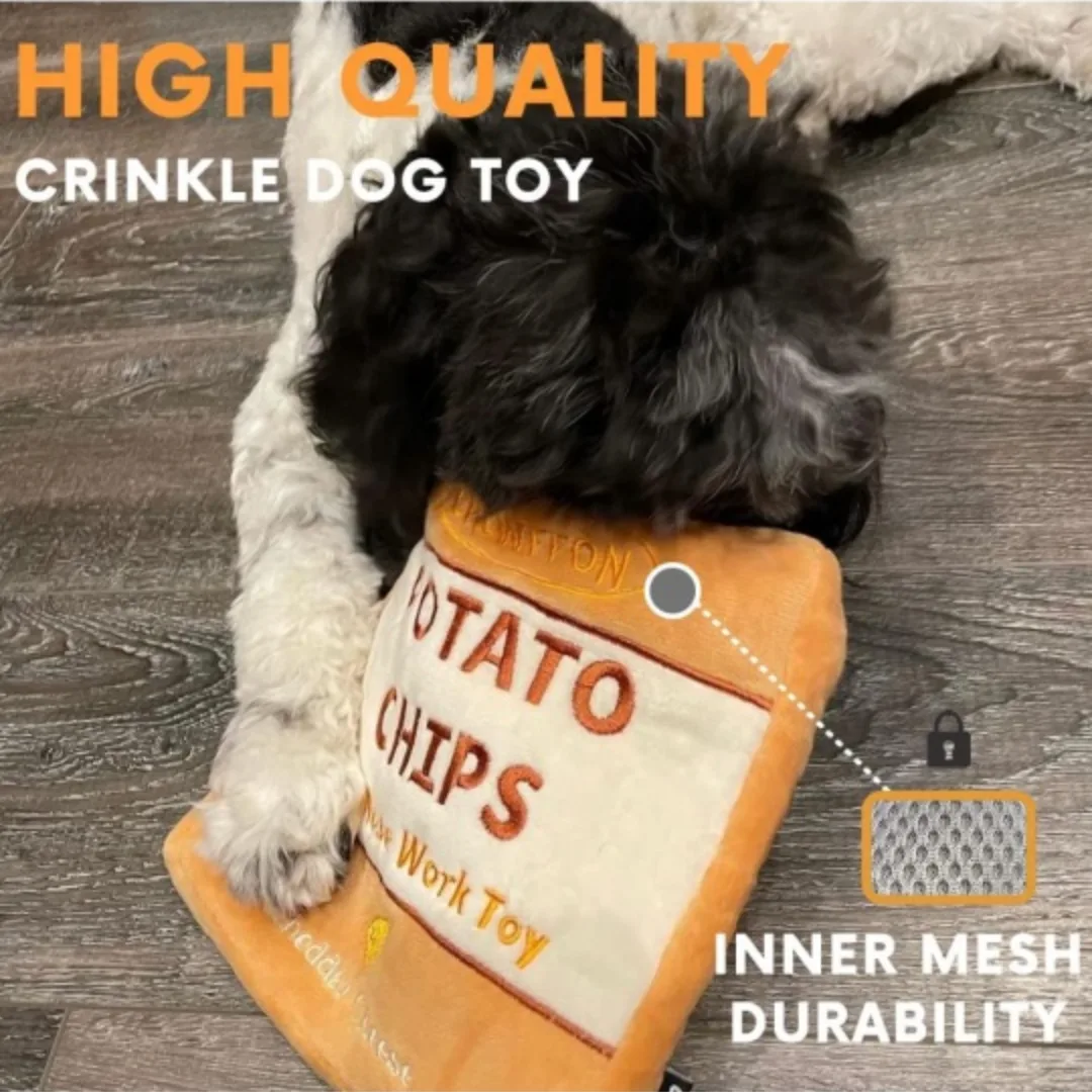 ☆Brand new / Never used☆ Dog Puzzle Toy - Potato chips image indicator(6)