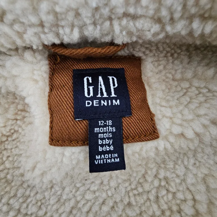 Gap Denim Jacket 12-18 Months image indicator(3)