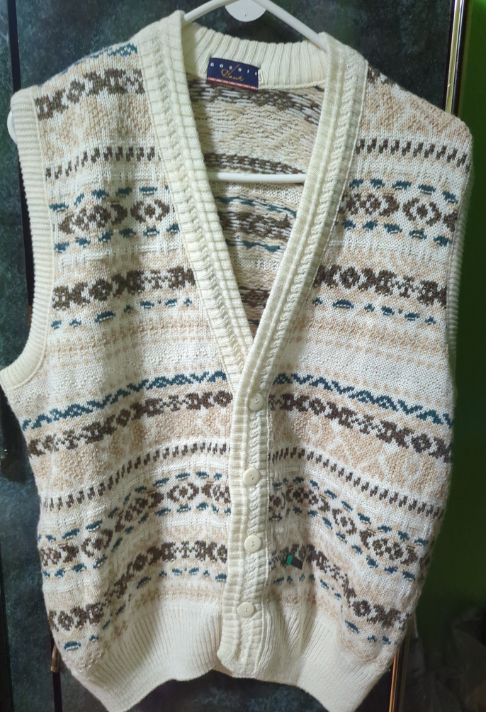 Mens Knitted Vest