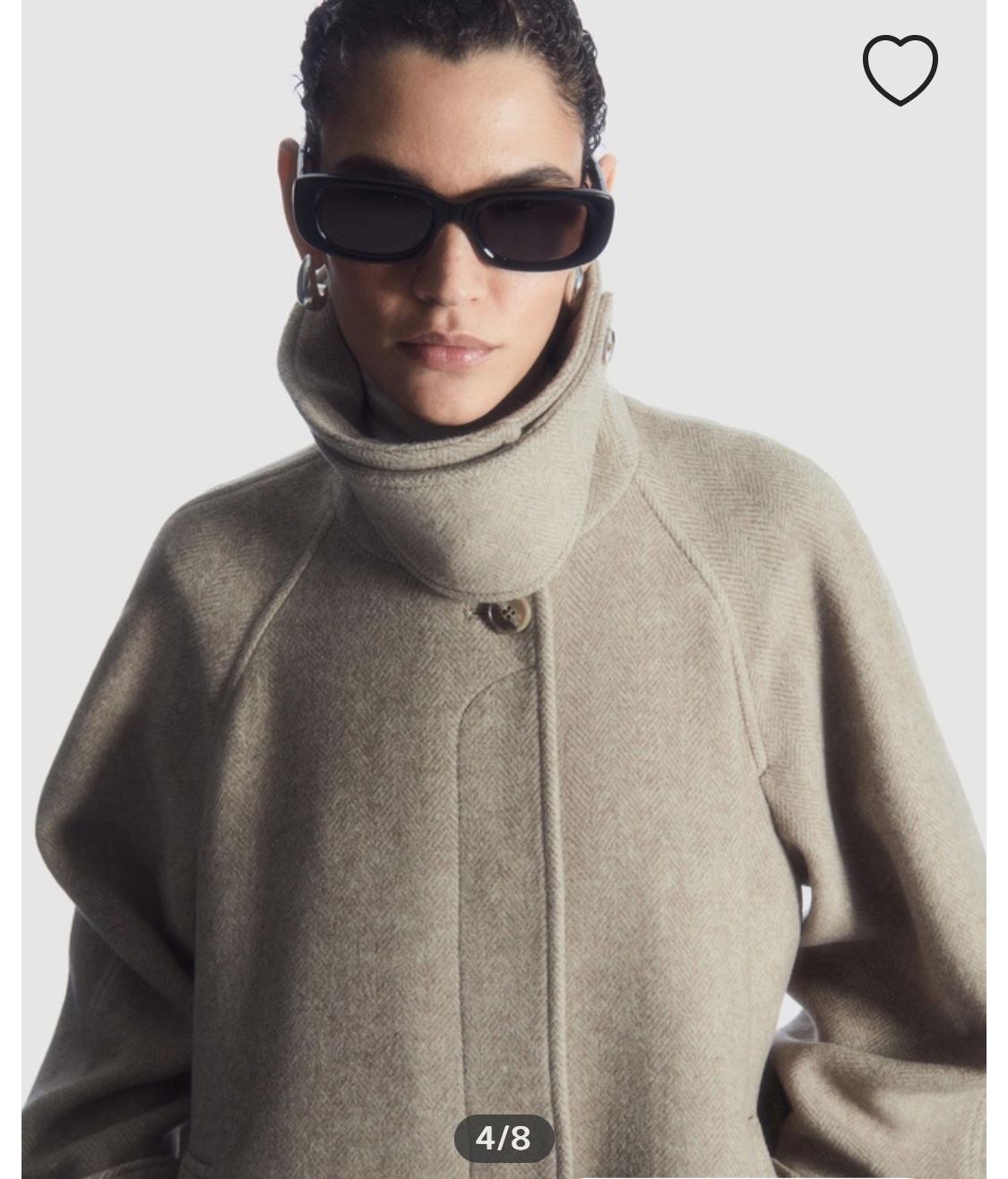 COS Oversized Wool Coat New w Tag - photo 4