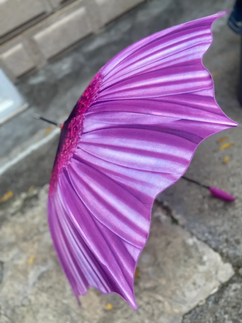 Automatic large umbrella thumbnail