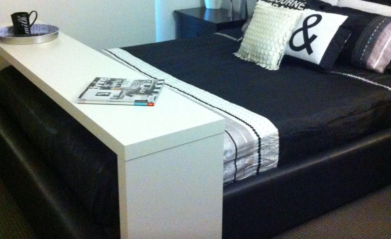 IKEA MALM Over The Bed Desk