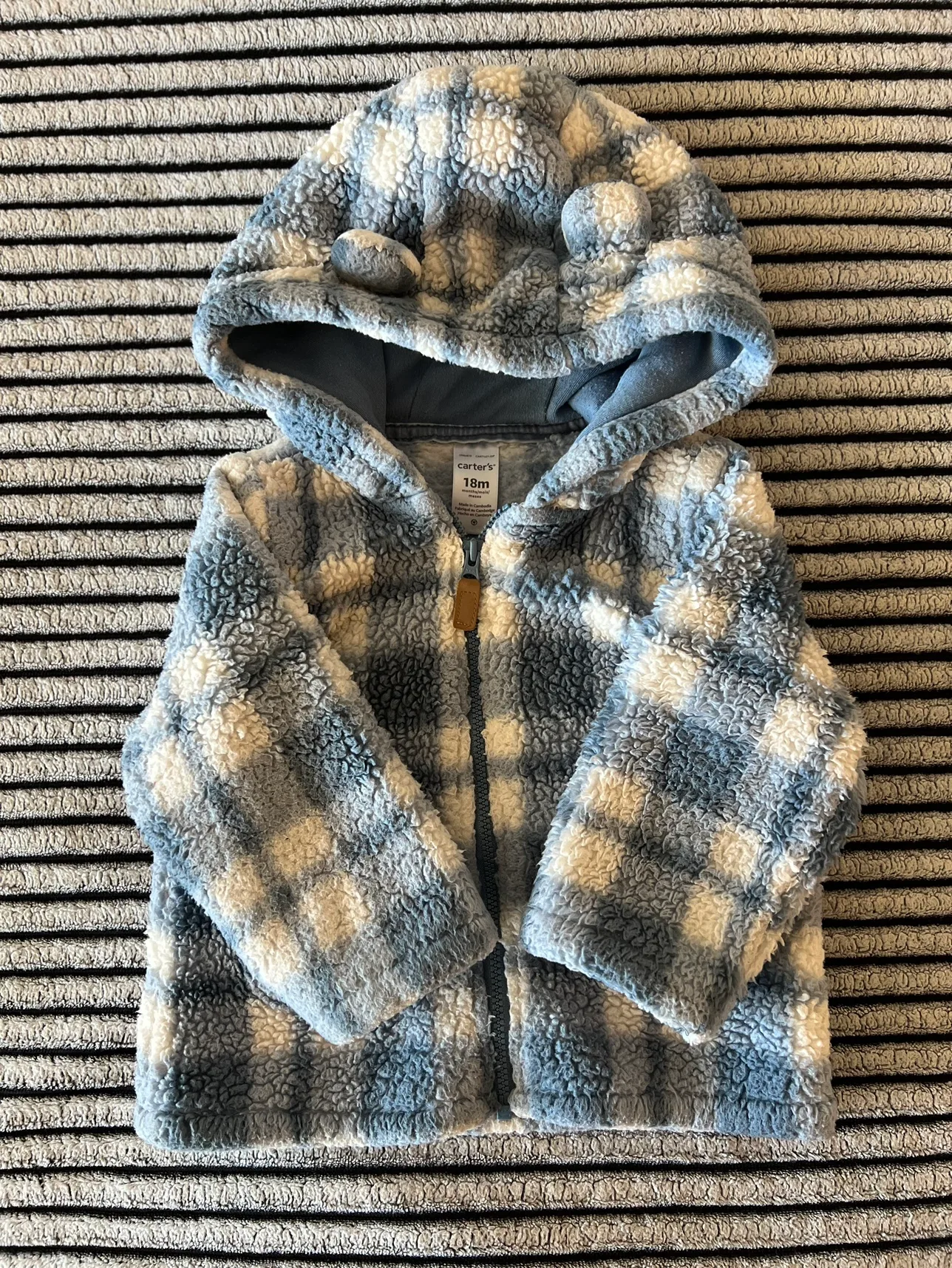 Carter's 18 month baby jacket thumbnail