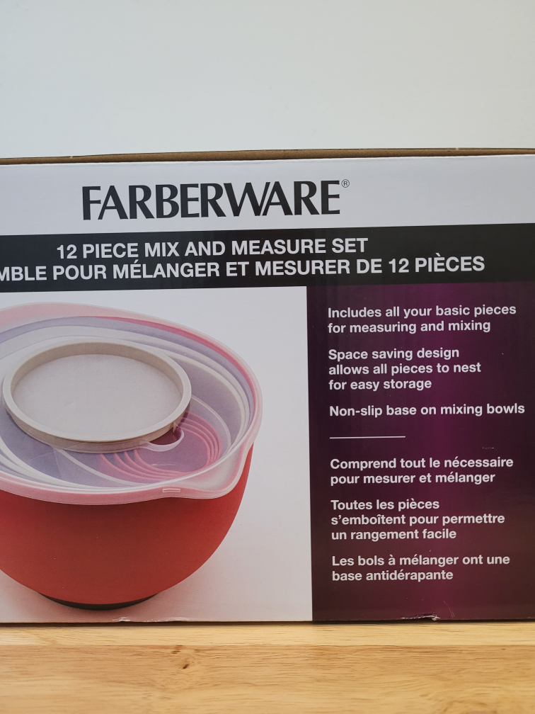 👩‍🍳 New Farberware 12 Piece Mix and Measure Set - photo 3