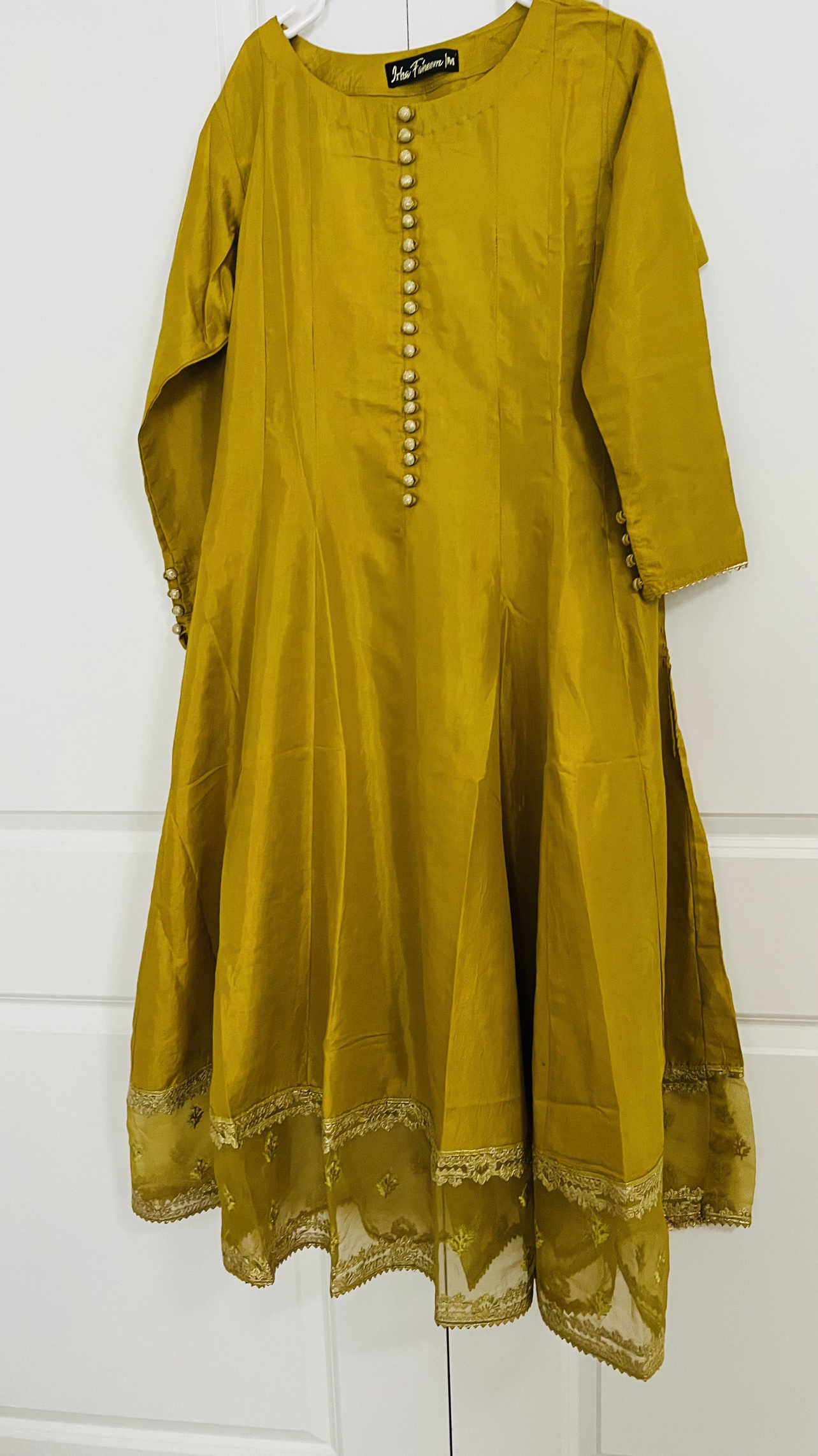 Mustard Yellow Suit with Dupatta