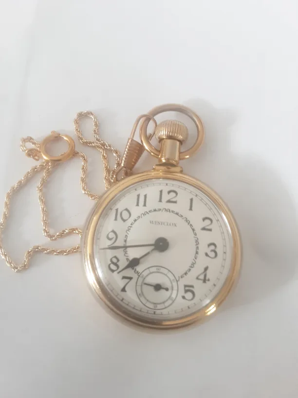 Vintage Westclox Pocket Watch