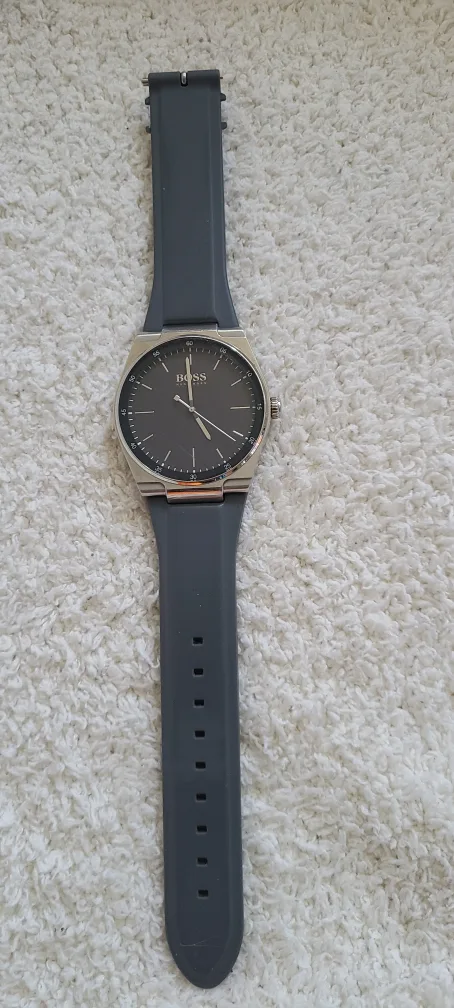 free free free Boss Watch with Grey Band thumbnail