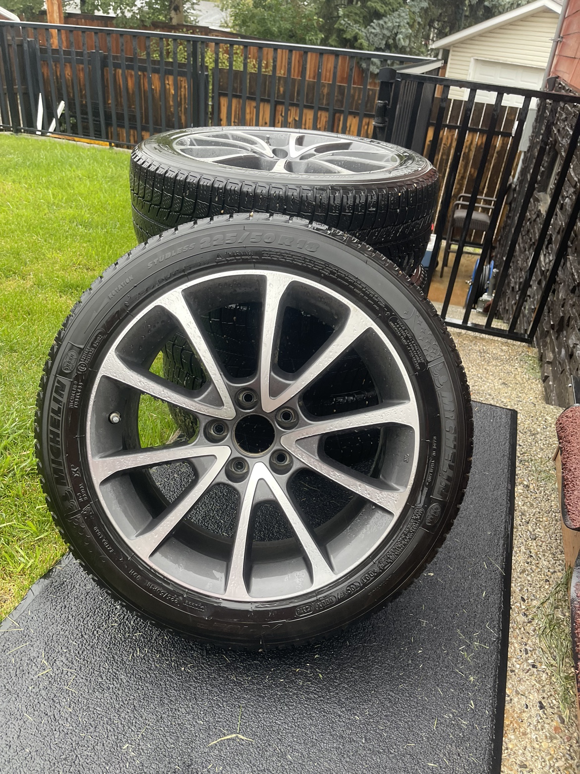 Set of 4 Michelin Tires and Rims