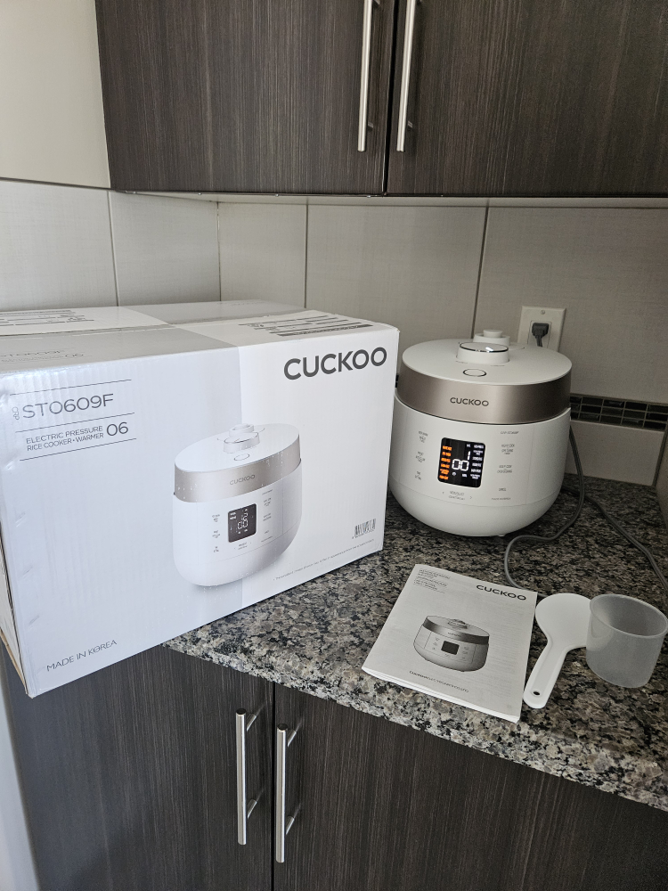 Cuckoo CRP-ST0609F 6-Cup Electric Pressure Rice Cooker - photo 4
